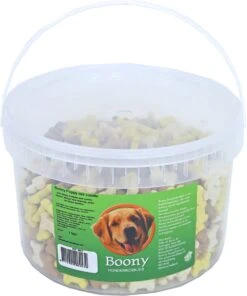 Boony Hondenkoek Puppy Botjes Mix Vanille, Emmer A 1000 Gram -Exporteren Alles Voor Honden Winkel 1003x1200 1