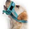 Sharon-B Muilkorf Turquoise Maat S - Fleece - Reflecterend - Kleine Hond -Exporteren Alles Voor Honden Winkel 1011x1200 2