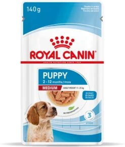Royal Canin Shn Medium Puppy Pouch - Hondenvoer - 10 X 140 G -Exporteren Alles Voor Honden Winkel 1018x1200 3