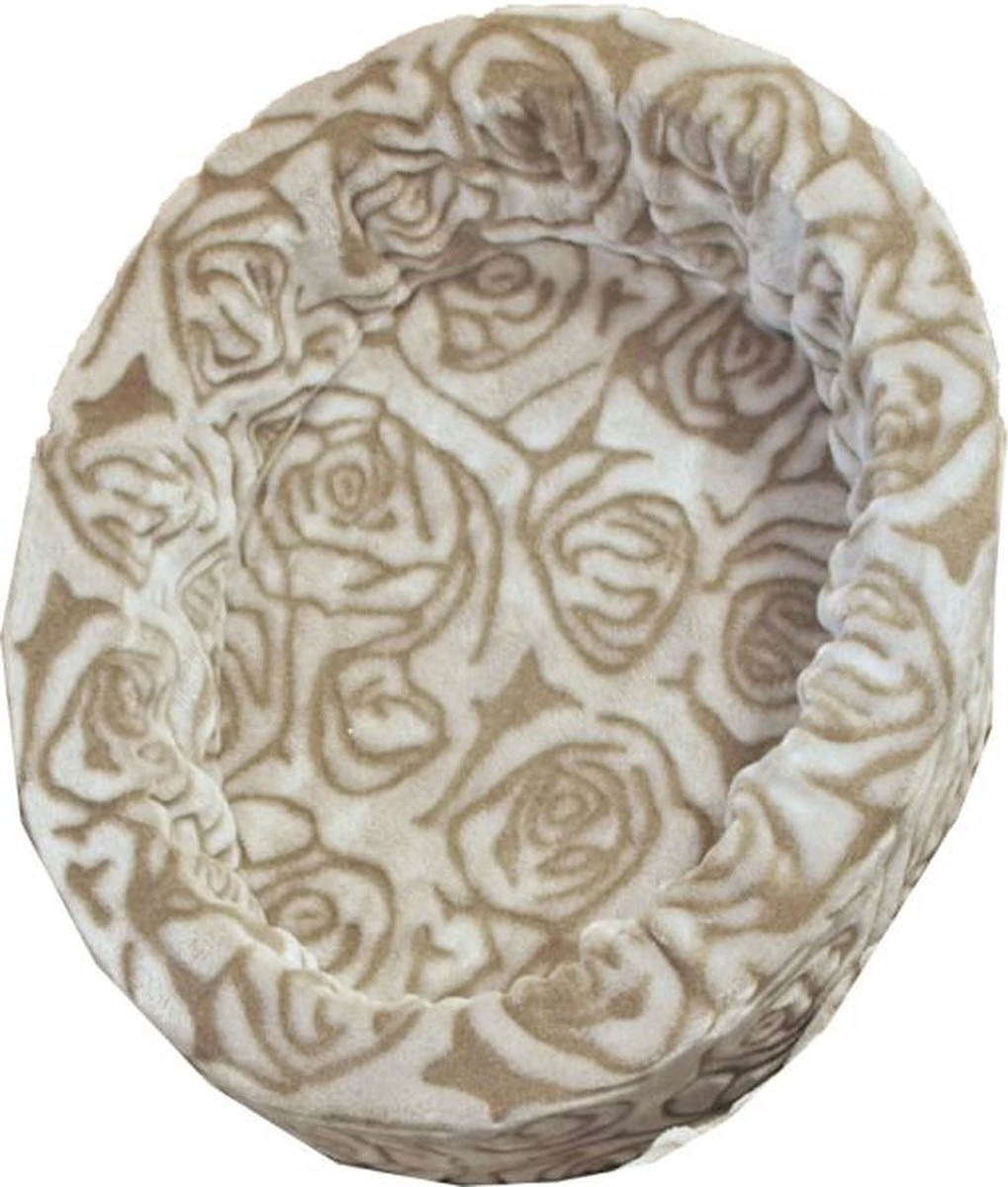 NapZZZ Hondenmand Teddy Roosprint Grijs No 5: 85 X 73 X 22 Cm 4 NapZZZ Hondenmand Teddy Roosprint Grijs No 5: 85 X 73 X 22 Cm - Afbeelding 2