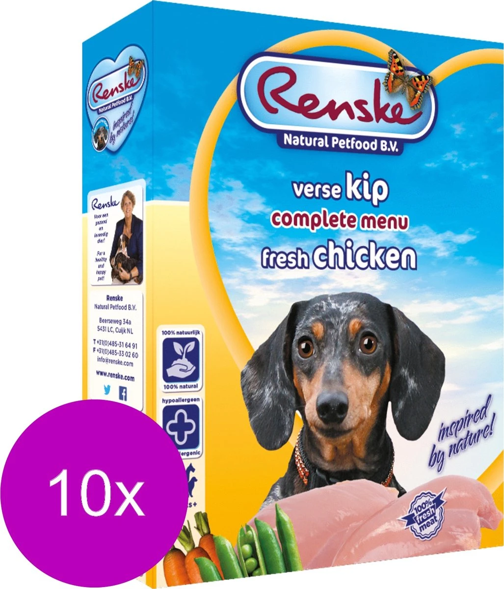 10x Renske Vers Gestoomd Complete Menu Kip - Rijst 395 Gr 4 10x Renske Vers Gestoomd Complete Menu Kip - Rijst 395 Gr - Afbeelding 2