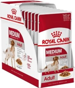 Royal Canin Shn Medium Adult Pouch - Hondenvoer - 10 X 140 G 20 Royal Canin Shn Medium Adult Pouch - Hondenvoer - 10 X 140 G -Exporteren Alles Voor Honden Winkel 1030x1200