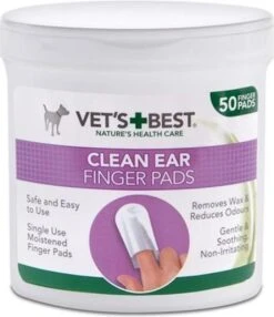 Vets Best Clean Ear Finger Pads