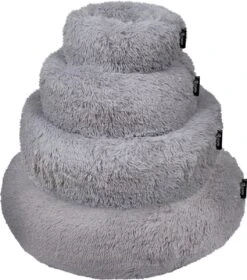 District 70 FUZZ - Hondenmand Comfortabel En Zacht Pluche - Zand, Oudroze, Donkergrijs En Lichtgrijs In S/M/L/XL - Maat: Medium, Kleur: Zand -Exporteren Alles Voor Honden Winkel 1057x1200 1