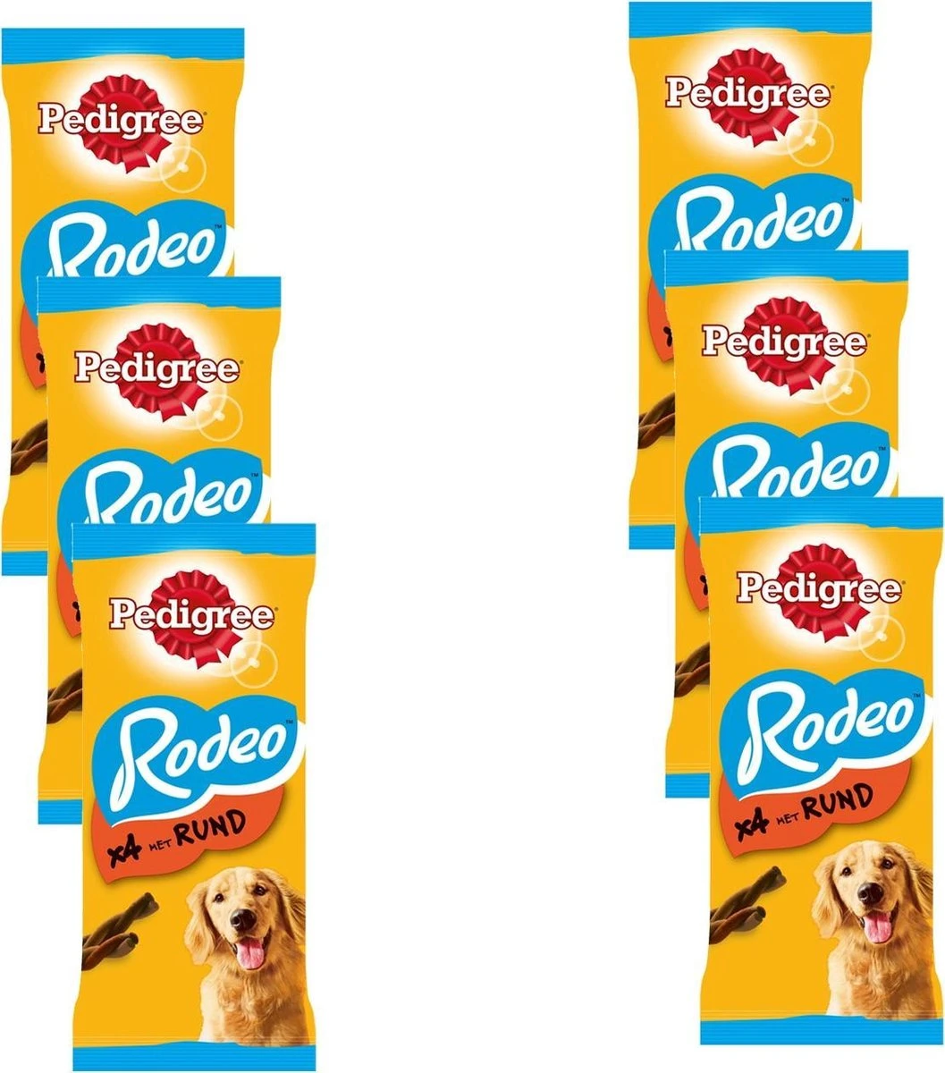 Pedigree Rodeo Kauwsticks - Rund - Hondensnacks - 6 X 4 Stuks 6 Pedigree Rodeo Kauwsticks - Rund - Hondensnacks - 6 X 4 Stuks - Afbeelding 4