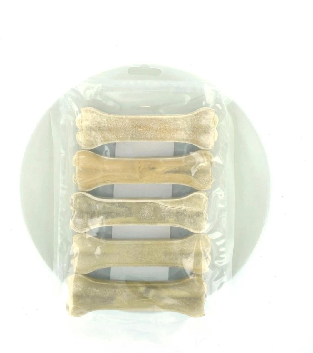 Geperste Kauwbotten 14cm 5 Stuks - Hondensnacks - Hondenbot - Kauwsnack - Kleine Hond - Geperst 4 Geperste Kauwbotten 14cm 5 Stuks - Hondensnacks - Hondenbot - Kauwsnack - Kleine Hond - Geperst - Afbeelding 2