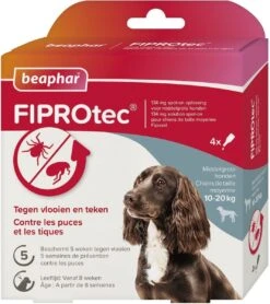 Beaphar Fiprotec Vlooien- En Tekenmiddel Hond 10-20 Kg - 4 Pipetten 21 Beaphar Fiprotec Vlooien- En Tekenmiddel Hond 10-20 Kg - 4 Pipetten -Exporteren Alles Voor Honden Winkel 1067x1200 2