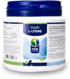 Puur L-lysine Compleet Voor Hond En Kat - 1 St à 50 Gr 18 Puur L-lysine Compleet Voor Hond En Kat - 1 St à 50 Gr -Exporteren Alles Voor Honden Winkel 1068x1200 4