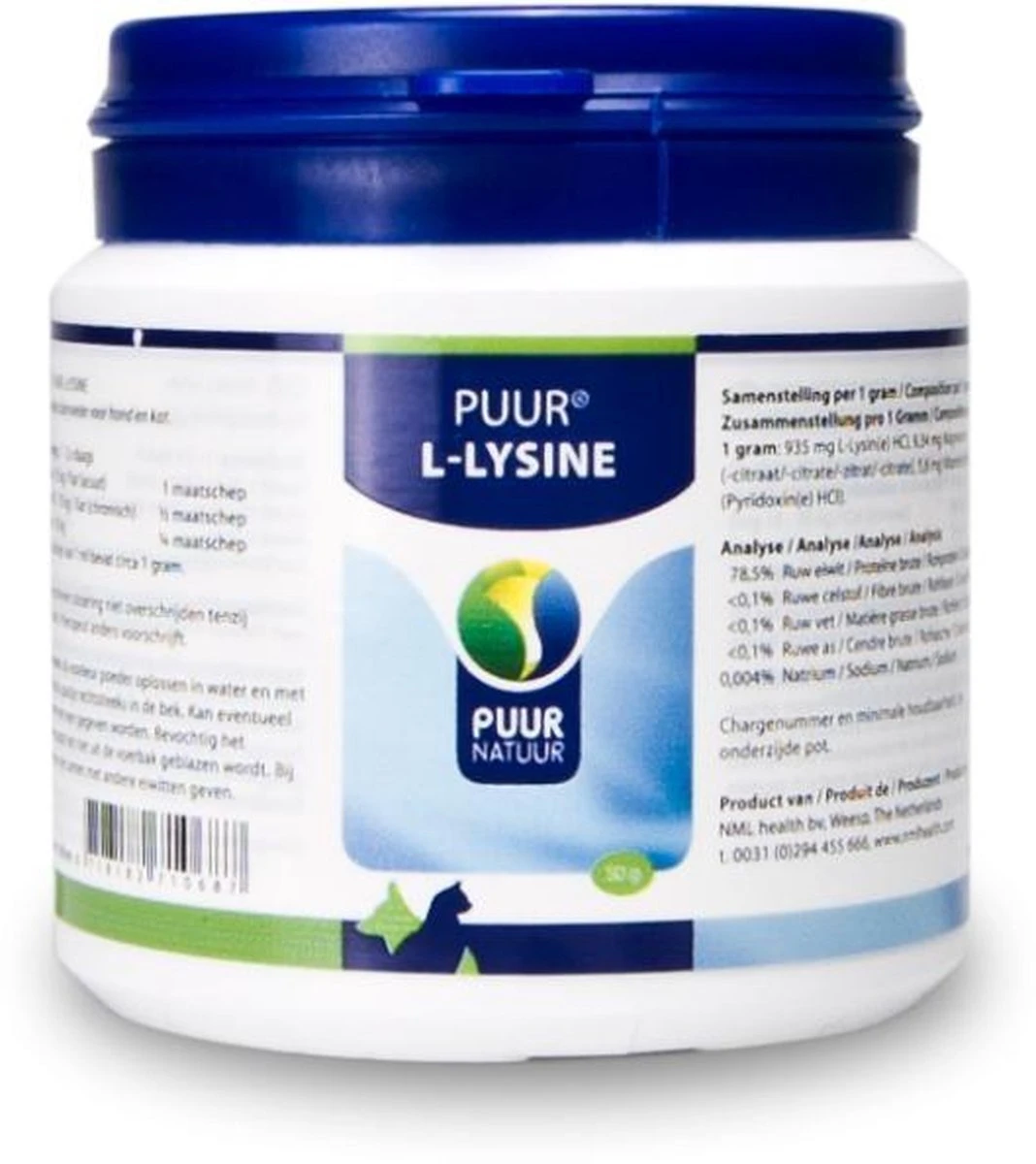 Puur L-lysine Compleet Voor Hond En Kat - 1 St à 50 Gr 10 Puur L-lysine Compleet Voor Hond En Kat - 1 St à 50 Gr - Afbeelding 8