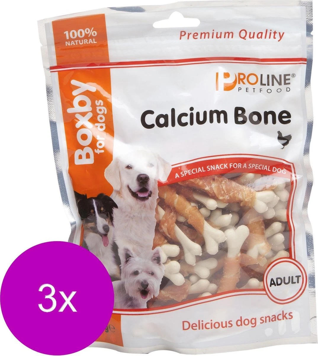 Proline Boxby Calcium Bone - Hondensnacks - 3 X 360 G Valuepack 5 Proline Boxby Calcium Bone - Hondensnacks - 3 X 360 G Valuepack - Afbeelding 3