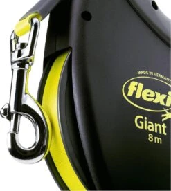 Flexi Giant Tape - Hondenriem - Zwart/Geel - L - 8 Meter - Voor Honden Tot 50 Kg -Exporteren Alles Voor Honden Winkel 1075x1200 2