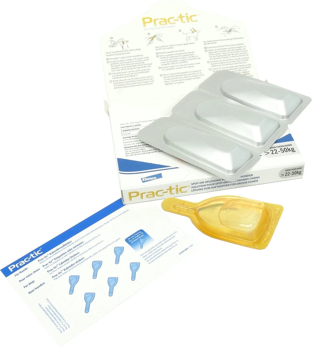 Prac-tic Grote Hond 22 Tot 50 Kg - 1 St à 3 Pipetten 8 Prac-tic Grote Hond 22 Tot 50 Kg - 1 St à 3 Pipetten - Afbeelding 6