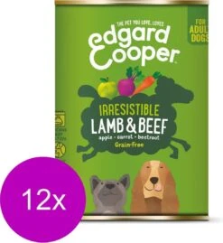 Edgard & Cooper Lam & Rund Blik - Voor Volwassen Honden - Hondenvoer - 12 X 400g -Exporteren Alles Voor Honden Winkel 1101x1200 3
