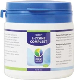 Puur L-lysine Compleet Voor Hond En Kat - 1 St à 50 Gr 14 Puur L-lysine Compleet Voor Hond En Kat - 1 St à 50 Gr -Exporteren Alles Voor Honden Winkel 1105x1200 8