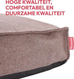 Snoozle Orthopedische Hondenmand - Zacht En Luxe Hondenkussen - Hondenbed - Wasbaar - Hondenmanden - 80 X 55 Cm - Desert Pink -Exporteren Alles Voor Honden Winkel 1117x1200 4