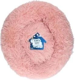 Let's Sleep Donut Mand 60 Cm Roze -Exporteren Alles Voor Honden Winkel 1121x1200 5