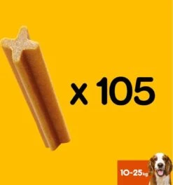 Pedigree Dentastix Kauwstaven - Gebitsverzorgende Hondensnacks - Medium - 105 Stuks -Exporteren Alles Voor Honden Winkel 1124x1200 1
