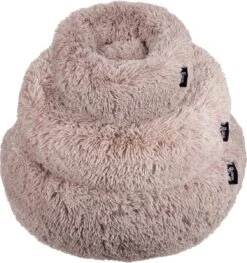 District 70 FUZZ - Hondenmand Comfortabel En Zacht Pluche - Zand, Oudroze, Donkergrijs En Lichtgrijs In S/M/L/XL - Maat: Medium, Kleur: Zand -Exporteren Alles Voor Honden Winkel 1129x1200