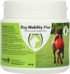 Excellent Dog Mobility Plus – Ter Ondersteuning Van De Pezen, Kraakbeen, Banden En Gewrichten Van Honden - Geschikt Voor De Hond - Aanvullend Diervoeder - 250 Gram