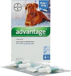 Bayer Anti Vlooienmiddel Advantage 400 25 - 40 Kg - 4 Pipetten 36 Bayer Anti Vlooienmiddel Advantage 400 25 - 40 Kg - 4 Pipetten -Exporteren Alles Voor Honden Winkel 1133x1200 5