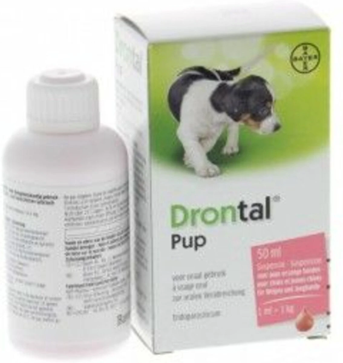 Drontal Pup Ontwormingsmiddel - Puppy - 50 Ml 4 Drontal Pup Ontwormingsmiddel - Puppy - 50 Ml - Afbeelding 2