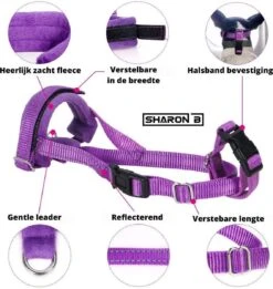 Sharon-B Muilkorf Turquoise Maat S - Fleece - Reflecterend - Kleine Hond -Exporteren Alles Voor Honden Winkel 1135x1200 1