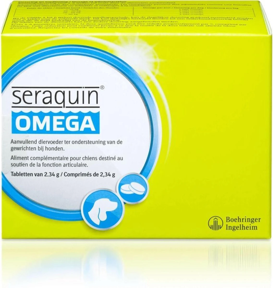 Seraquin Gewricht Supplement Seraquin Omega Hond - 6 X 10 Tabl à 2,34 G 3 Seraquin Gewricht Supplement Seraquin Omega Hond - 6 X 10 Tabl à 2,34 G