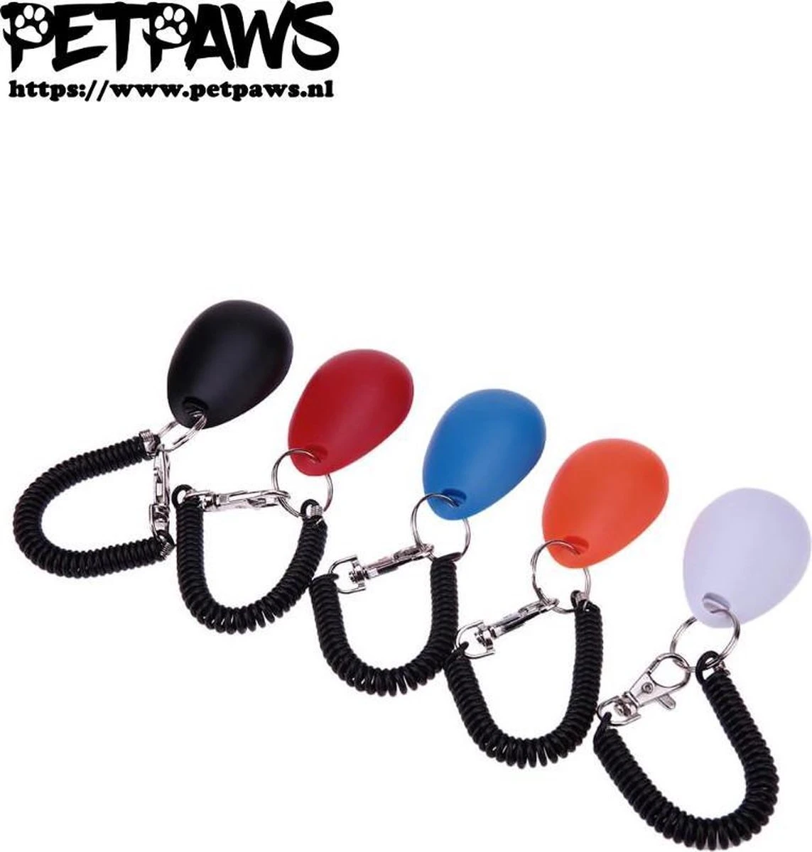 Merkloos PetPaws - Training Clicker Voor De Hond 6 Merkloos PetPaws - Training Clicker Voor De Hond - Afbeelding 4