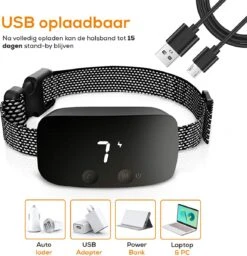 Salvano Anti Blafband - Blafband Voor Honden - Opvoedingshalsbanden - Voor Kleine En Grote Honden - Anti Blafband Zonder Schok- Oplaadbaar - Anti Blaf Apparaat - Blafband - Diervriendelijk -Exporteren Alles Voor Honden Winkel 1156x1200 3