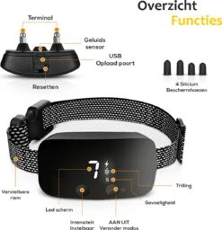 Salvano Anti Blafband - Blafband Voor Honden - Opvoedingshalsbanden - Voor Kleine En Grote Honden - Anti Blafband Zonder Schok- Oplaadbaar - Anti Blaf Apparaat - Blafband - Diervriendelijk -Exporteren Alles Voor Honden Winkel 1156x1200 4