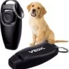 VEDIC® - Luxe Clicker Met Fluit - Clickertraining Voor Honden - Zwart - Bevestigingsring - Fluit - Hondentraining -Exporteren Alles Voor Honden Winkel 1157x1200