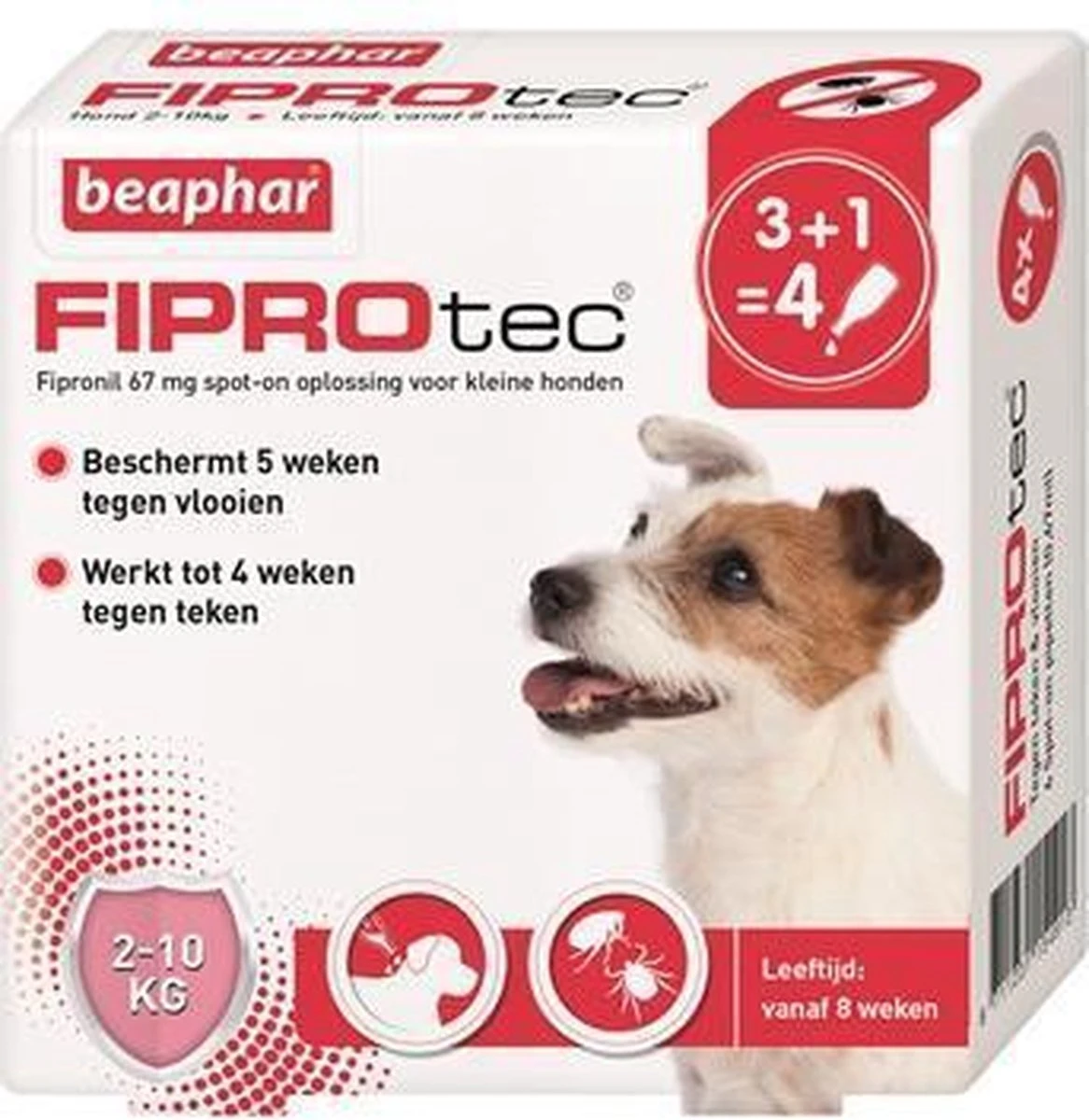 Beaphar Fiprotec Vlooien- En Tekenmiddel Hond 10-20 Kg - 4 Pipetten 8 Beaphar Fiprotec Vlooien- En Tekenmiddel Hond 10-20 Kg - 4 Pipetten - Afbeelding 6