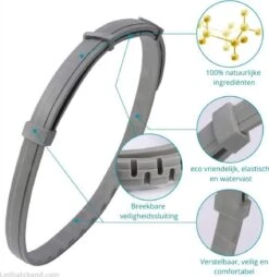 Anti Vlooien- En Teken Band | Blauw | 100% Natuurlijk | Zonder Gevaarlijke Pesticiden Als Diazinon, Imidaclopride En Flumethrine | Op Basis Van Essentiële Oliën | Houdt Teken, Vlooien En Mijten Op Afstand. -Exporteren Alles Voor Honden Winkel 1167x1200 7