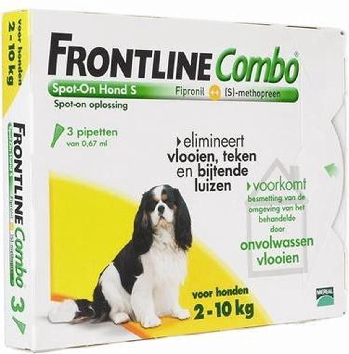 Frontline Combo - L: Van 20 Tot 40 Kg - Anti Vlooienmiddel En Tekenmiddel - Hond - 3 Pipetten 4 Frontline Combo - L: Van 20 Tot 40 Kg - Anti Vlooienmiddel En Tekenmiddel - Hond - 3 Pipetten - Afbeelding 2