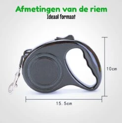 HGMD® Hondenriem - Hondenlijn 5 Meter- Innovatieve Remsysteem - Hondenriem - Zwart - Flexi Bele Rollijn - <20 Kg -Exporteren Alles Voor Honden Winkel 1194x1200 8