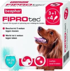 Beaphar Fiprotec Vlooien- En Tekenmiddel Hond 10-20 Kg - 4 Pipetten 29 Beaphar Fiprotec Vlooien- En Tekenmiddel Hond 10-20 Kg - 4 Pipetten -Exporteren Alles Voor Honden Winkel 1195x1200 18
