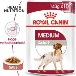 Royal Canin Shn Medium Adult Pouch - Hondenvoer - 10 X 140 G 19 Royal Canin Shn Medium Adult Pouch - Hondenvoer - 10 X 140 G -Exporteren Alles Voor Honden Winkel 1195x1200 3