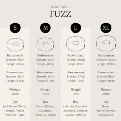 District 70 FUZZ - Hondenmand Comfortabel En Zacht Pluche - Zand, Oudroze, Donkergrijs En Lichtgrijs In S/M/L/XL - Maat: Medium, Kleur: Zand -Exporteren Alles Voor Honden Winkel 1198x1200 25