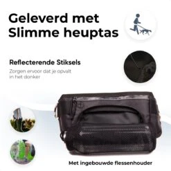 Canicross Looplijn Hond Met Heupriem Voor Hardlopen - Elastische Handsfree Hondenriem - Honden Trainingslijn - 150/200cm - Grijs -Exporteren Alles Voor Honden Winkel 1199x1200 16