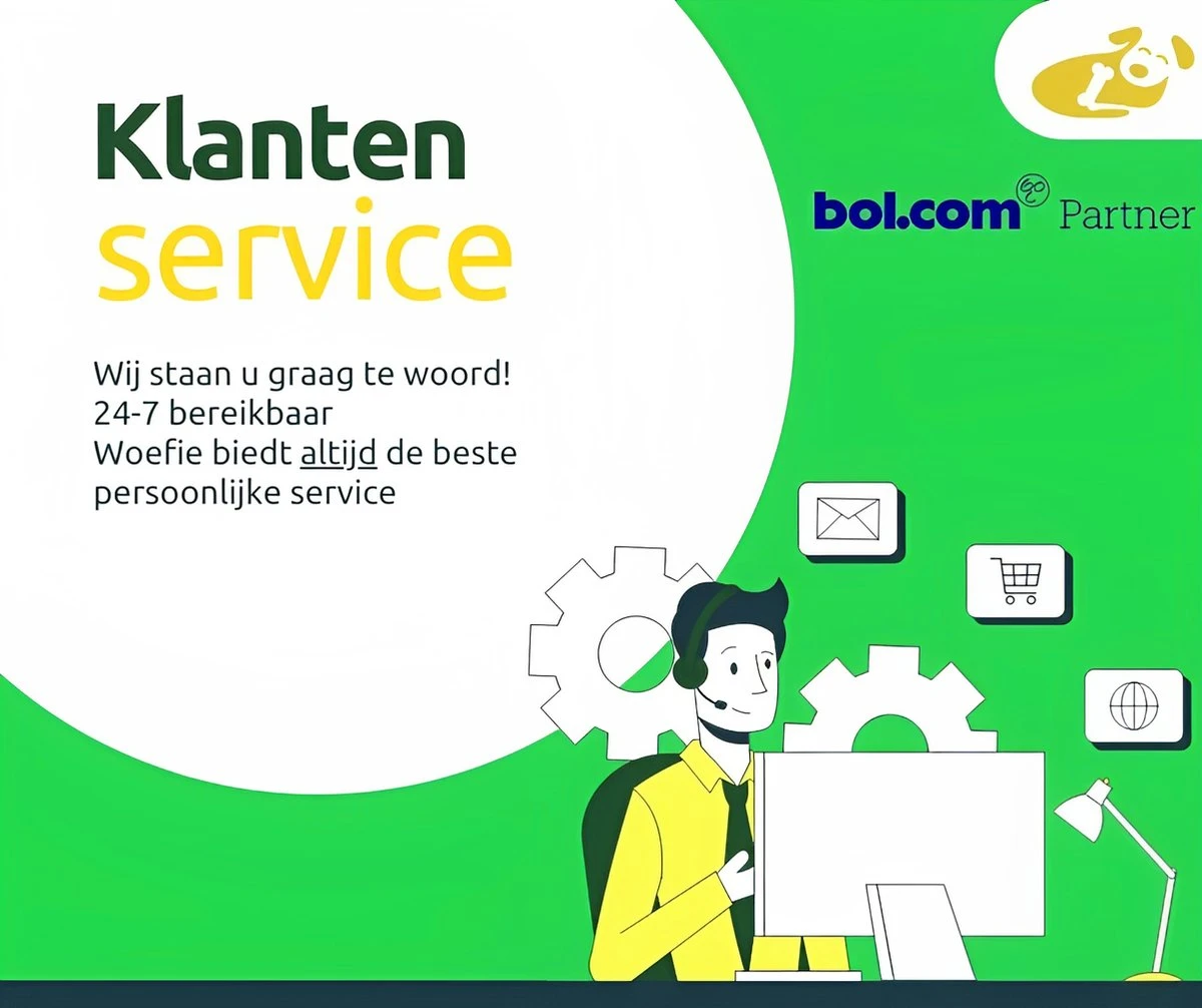 Woefie Honden Anti Stress Vest - Hond Blaffen - Maat S - Reflecterend - Thundershirt - Grijs 8 Woefie Honden Anti Stress Vest - Hond Blaffen - Maat S - Reflecterend - Thundershirt - Grijs - Afbeelding 6