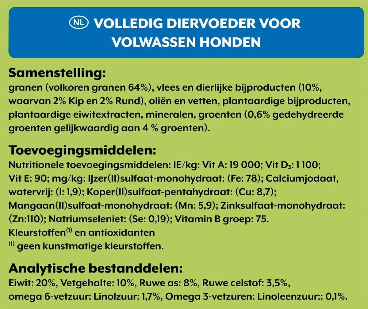 Bonzo Menubrokken Adult - Hondenvoer Kip & Groenten - 15 Kg 13 Bonzo Menubrokken Adult - Hondenvoer Kip & Groenten - 15 Kg - Afbeelding 11
