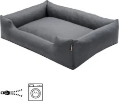 Hondenmand Cordura XXXL – Donkergrijs - 125 X 90 X 24 Cm