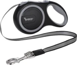 Hondenriem-Looplijn-Zwart/Grijs-8 Meter Oprol-Hond Lijn-Automatisch Rollijn 21 Hondenriem-Looplijn-Zwart/Grijs-8 Meter Oprol-Hond Lijn-Automatisch Rollijn -Exporteren Alles Voor Honden Winkel 1200x1022 1