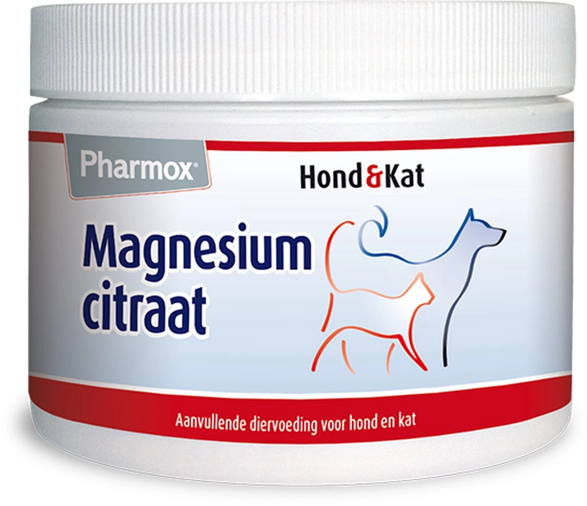 Pharmox Hond & Kat Magnesiumcitraat 250 Gram 3 Pharmox Hond & Kat Magnesiumcitraat 250 Gram