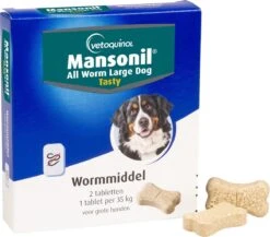 Mansonil All Worm Tasty Ontworming Tabletten Hond 2 Tabletten 11 Mansonil All Worm Tasty Ontworming Tabletten Hond 2 Tabletten -Exporteren Alles Voor Honden Winkel 1200x1053 6