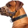 Sharon-B Muilkorf Hond - Camo Bruin - Maat M - Snuitomtrek 26 Tot 30 Cm - Voor Middelgrote Honden -Exporteren Alles Voor Honden Winkel 1200x1054 3