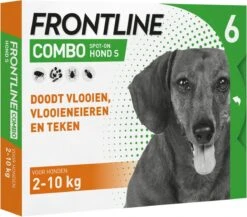 Frontline Combo - Anti Vlooienmiddel En Tekenmiddel - 2 Tot 10 Kg - Hond - 6 Pipetten -Exporteren Alles Voor Honden Winkel 1200x1055 3