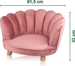 Maxxpro Katten- En Hondenstoel - Roze - Verhoogd Met Houten Poten - Fluweel Materiaal - 61.5 X 52 X 33 CM - Huisdieren Tot 80 KG 13 Maxxpro Katten- En Hondenstoel - Roze - Verhoogd Met Houten Poten - Fluweel Materiaal - 61.5 X 52 X 33 CM - Huisdieren Tot 80 KG -Exporteren Alles Voor Honden Winkel 1200x1057 6
