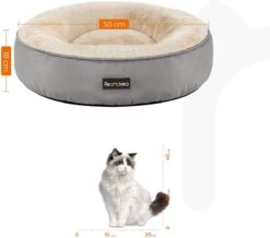 Hoppa! Hondenbed, Kattenbed, Donut, Ø 50 Cm, Lichtgrijs 14 Hoppa! Hondenbed, Kattenbed, Donut, Ø 50 Cm, Lichtgrijs -Exporteren Alles Voor Honden Winkel 1200x1061 3