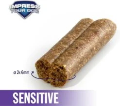 Impress Your Dog Sensitive Geperste Brok 12,5KG -Exporteren Alles Voor Honden Winkel 1200x1063